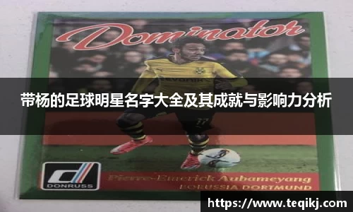 带杨的足球明星名字大全及其成就与影响力分析